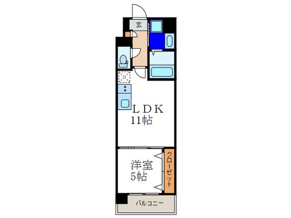 ブライト西大路の物件間取画像